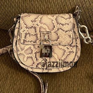 Steve Madden snakeskin print handbag